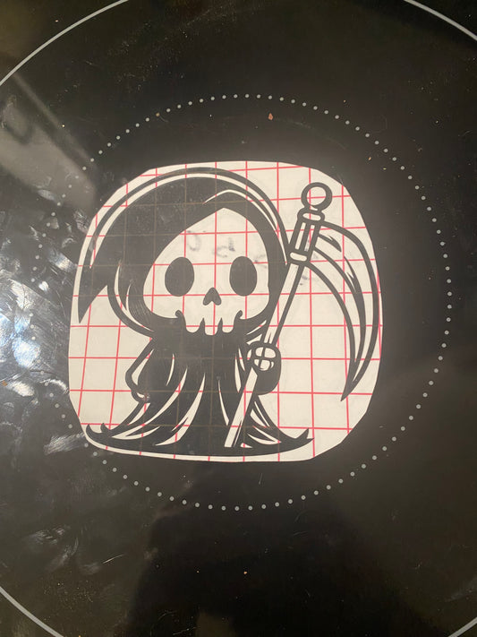 Baby grim reaper decal