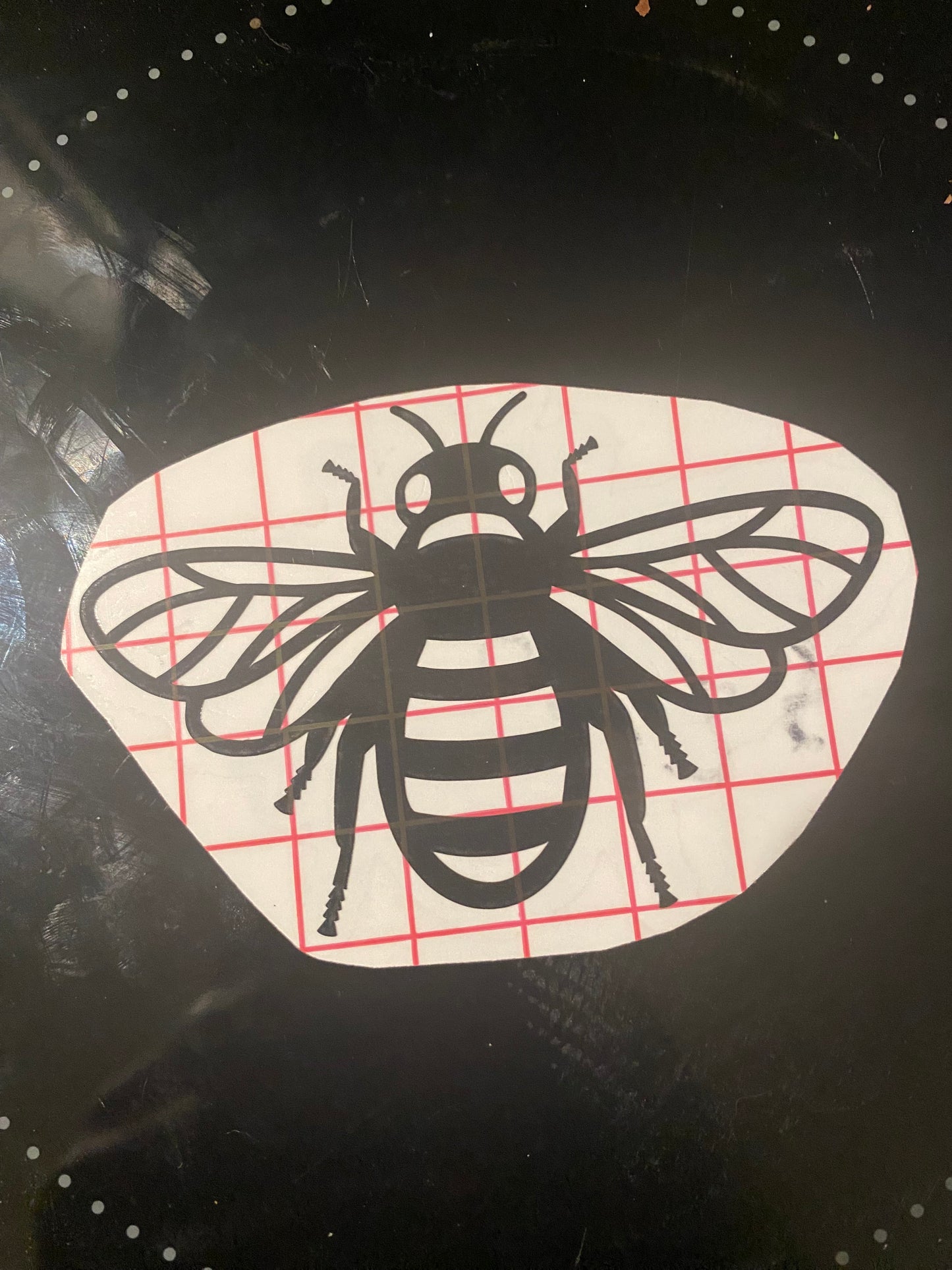 Bee decal
